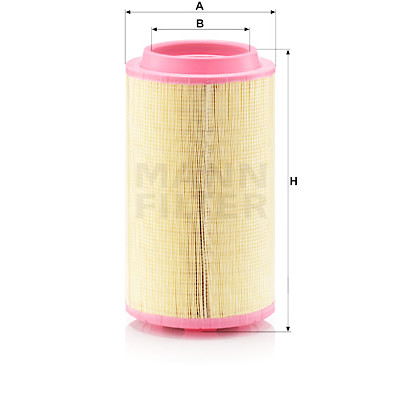 Filtro aria MANN-FILTER C 24 745/3