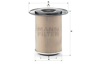 Filtro aria MANN-FILTER C 26 773