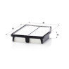 Filtro aria MANN-FILTER C 27 042