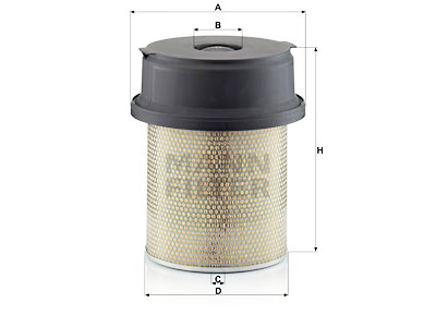 Filtro aria MANN-FILTER C 29 1219/1