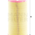 Filtro aria MANN-FILTER C 29 1366/1
