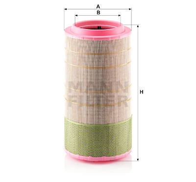 Filtro aria MANN-FILTER C 30 1530