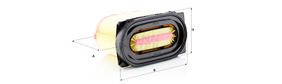Filtro aria MANN-FILTER C 30 400/1
