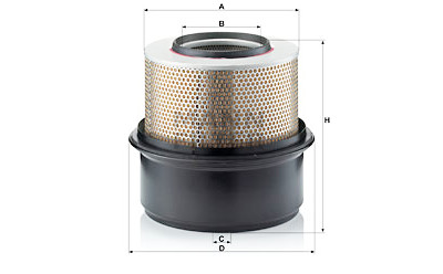 Filtro aria MANN-FILTER C 33 1305