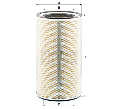 Filtro aria MANN-FILTER C 35 1820