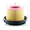 Filtro aria MANN-FILTER C 41 001 KIT