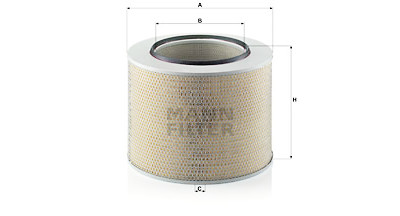Filtro aria MANN-FILTER C 42 1729