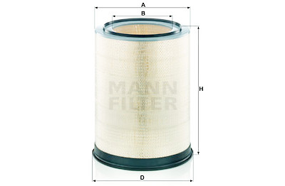 Filtro aria MANN-FILTER C 45 005 x