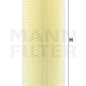 Filtro aria MANN-FILTER C 551