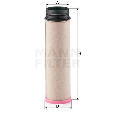 Filtro aria supplementare MANN-FILTER CF 1260