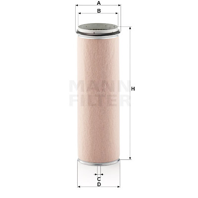 Filtro aria secondaria