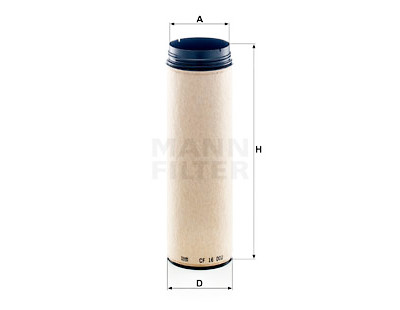 Filtro aria supplementare MANN-FILTER CF 16 002