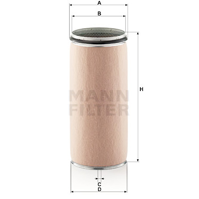 Filtro aria secondaria