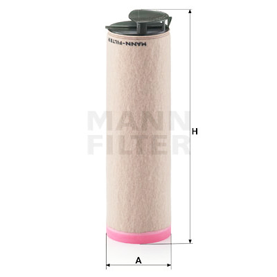 Filtro aria supplementare MANN-FILTER CF 610