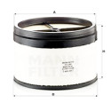 Filtro aria MANN-FILTER CP 32 001