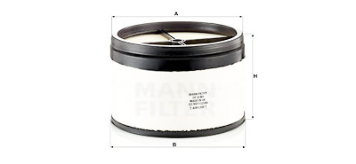 Filtro aria MANN-FILTER CP 32 001