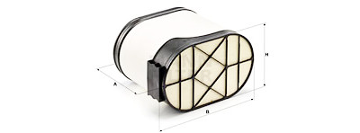 Filtro aria MANN-FILTER CP 33 540