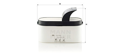 Filtro aria MANN-FILTER CP 50 005