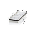 Filtro aria abitacolo MANN-FILTER CU 3855