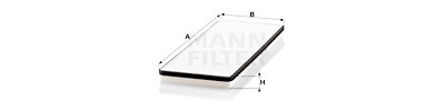 Filtro, Aria abitacolo MANN-FILTER CU 4228