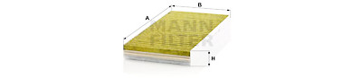 Filtro, Aria abitacolo