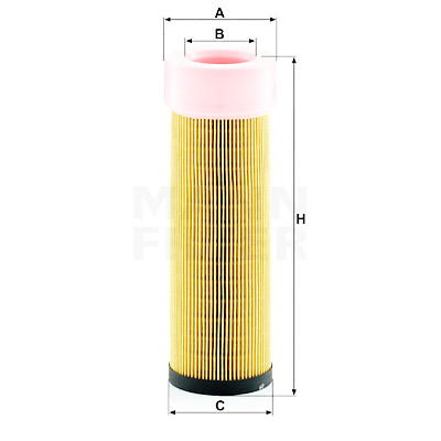 Filtro olio MANN-FILTER H 1058