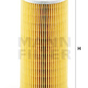 Filtro olio MANN-FILTER H 1060 n