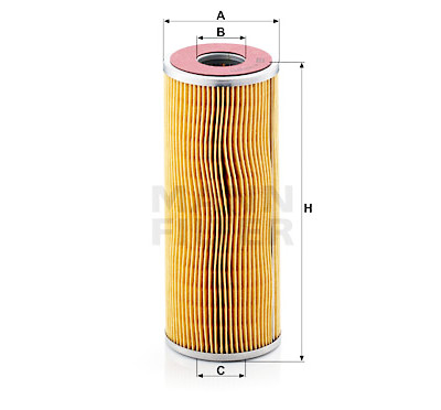 Filtro olio MANN-FILTER H 1072/11 x