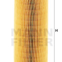 Filtro olio MANN-FILTER H 1081