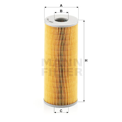 Filtro olio MANN-FILTER H 1081