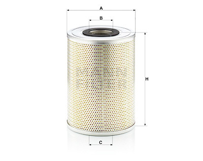 Filtro olio MANN-FILTER H 1815
