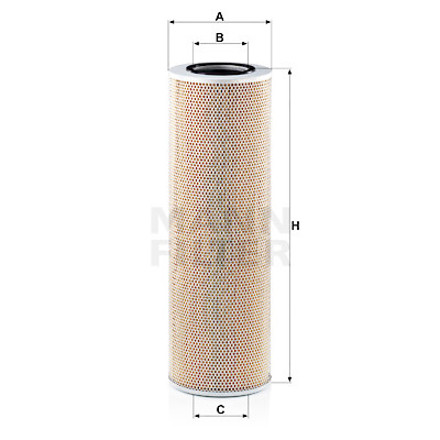 Filtro olio MANN-FILTER H 24 005