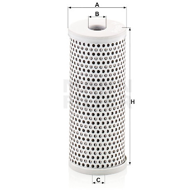 Filtro, sistema idraulico operatore MANN-FILTER H 6006