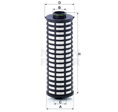 Filtro olio MANN-FILTER HU 11 002 x