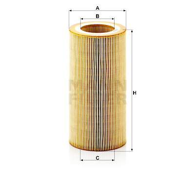 Filtro olio MANN-FILTER HU 1297 x