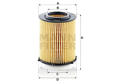 Filtro olio MANN-FILTER HU 7044 z