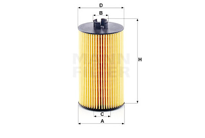 Filtro olio MANN-FILTER HU 931/6 x
