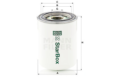 Filtro, Tecnica aria compressa