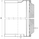 Filtro, Tecnica aria compressa