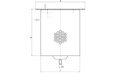 Filtro, Tecnica aria compressa