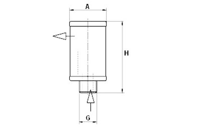 Filtro, Tecnica aria compressa