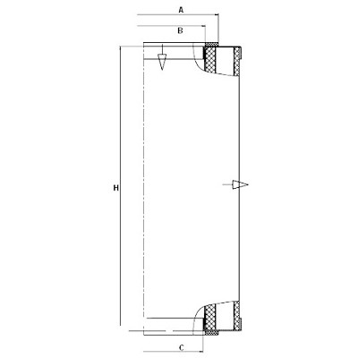 Filtro, Tecnica aria compressa