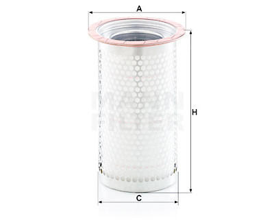 Filtro, Tecnica aria compressa