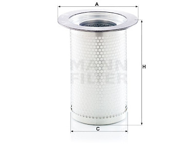 Filtro, Tecnica aria compressa