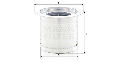 Filtro, Tecnica aria compressa