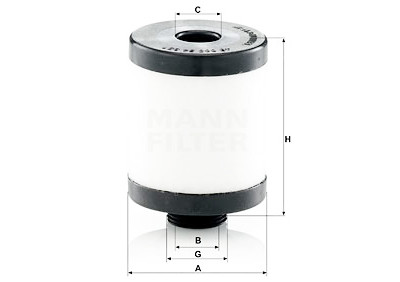 Filtro, Tecnica aria compressa