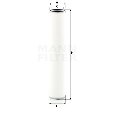Filtro, Tecnica aria compressa