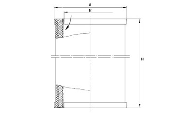 Filtro, Tecnica aria compressa