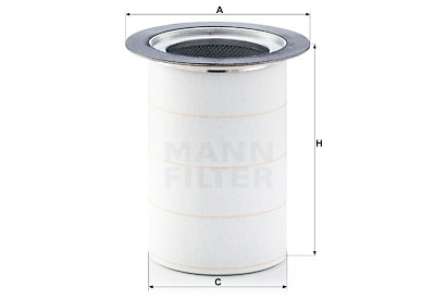 Filtro, Tecnica aria compressa