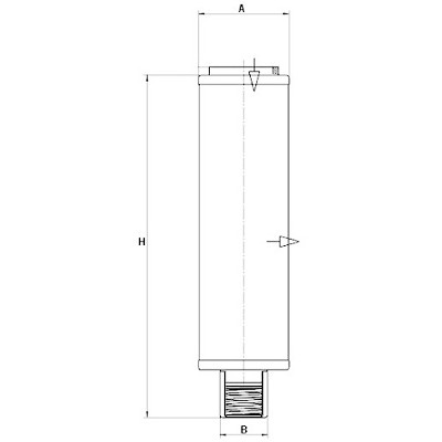 Filtro, Tecnica aria compressa